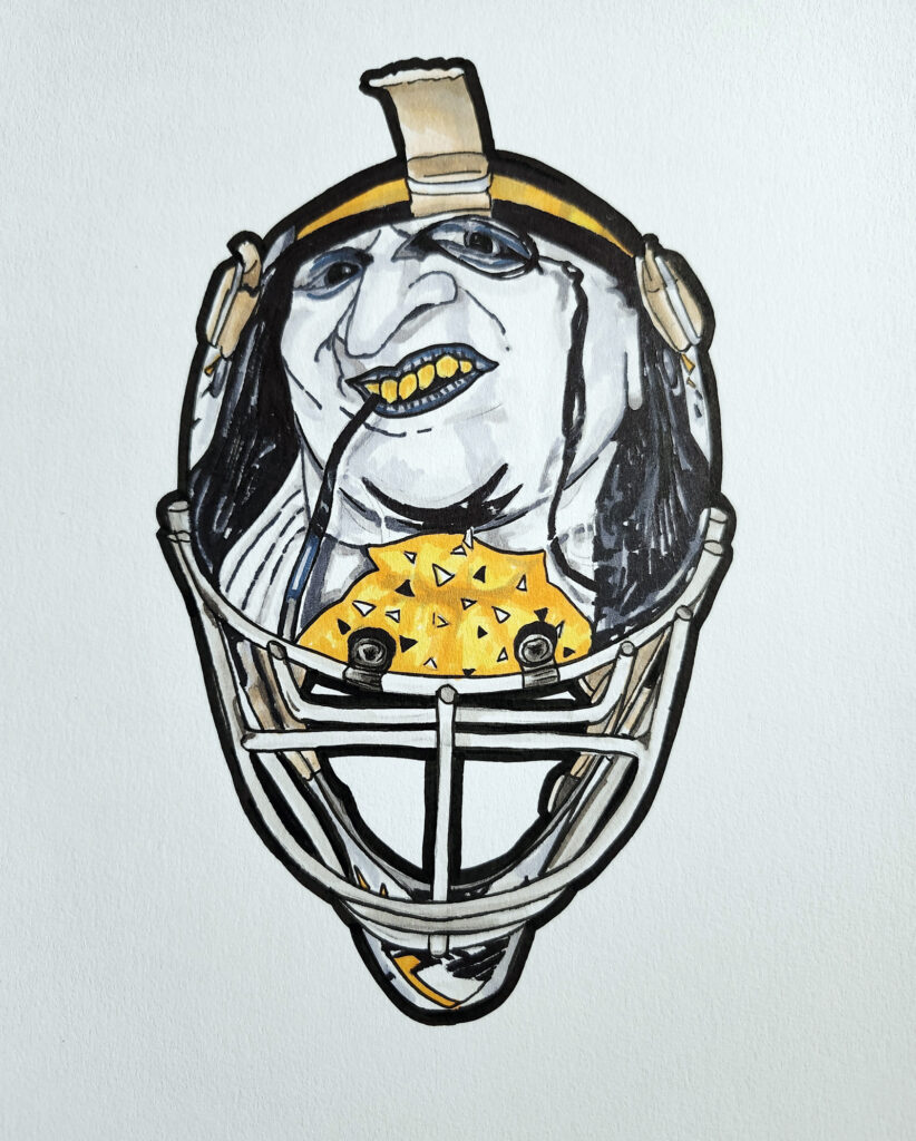 Wreggett Pittsburgh mask with Penguin from Batman design